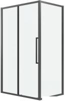 Душевой уголок Grossman Cosmo 140x80x195 120.K33.02.1480.42.00 (графит сатин/стекло прозрачное)