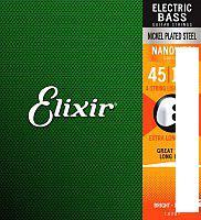 Струны для гитары Elixir Strings 14077 45-105 4-Strings