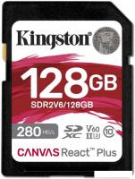 Карта памяти Kingston Canvas React Plus V60 SDXC 128GB