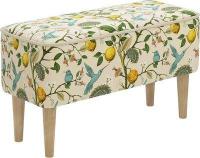 Банкетка MONOFIX Одос Принт (лимон/микровелюр)