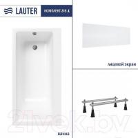 Ванна Lauter Seraphina 170x80 2112170L (с ножками и лицевым экраном)