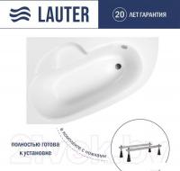 Ванна Lauter Valencia 140x95 2102140L (с ножками)