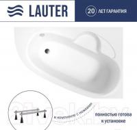 Ванна Lauter Valencia 140x95 2102140R (с ножками)