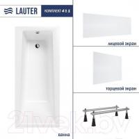 Ванна Lauter Versailles 160x75 21070060 (с ножками, лицевым и торцевым экранами)