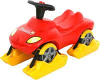 Каталка Полесье Снегоход Пожарная команда со звуковым сигналом [44594]