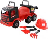 Каталка Полесье 200-02 Mammoet+каска+совок+грабли+лопата [57082]