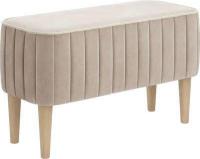 Банкетка MONOFIX Амма (велюр/бежевый №18)