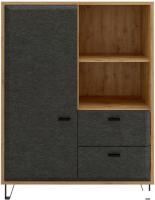 Тумба Black Red White Grace KOM1D2S (дуб наварра)