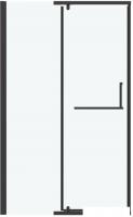 Душевая дверь Grossman Pragma 110x195 100.K33.03.110.21.00 (черный матовый/стекло прозрачное)