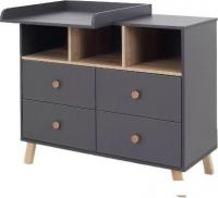 Детский комод Rant Vester 116 (Moon Grey)