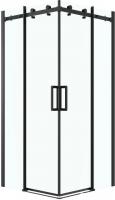 Душевой уголок Grossman Classic 90x90x195 300.K33.04.9090.21.00 (черный матовый/прозрачное стекло)