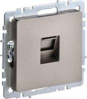 Розетка компьютерная IEK Brite BR-K10-1-K37