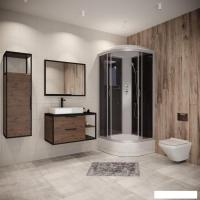 Душевая кабина Niagara NG-3502-14 100x100 (тонированное стекло)
