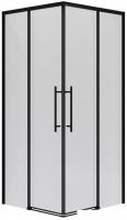 Душевой уголок Niagara NG-6829-34BLACK 90x90x195 (черный матовый/прозрачное стекло)