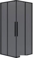 Душевой уголок Niagara NG-2822-34BLACK 80x80x195 (черный матовый/тонированное стекло)