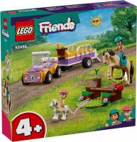 Конструктор LEGO Friends 42634 Трейлер с лошадьми и пони