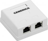 Розетка компьютерная Generica CS2-1C5EF-22-G
