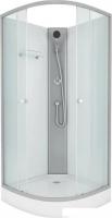 Душевая кабина Niagara Eco E90/13/MT/BK 90x90x200