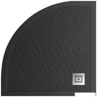 Душевой поддон BelBagno TRAY-MR-UNO-R-90-550-35-NERO 90x90