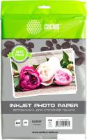 Фотобумага CACTUS Глянцевая A4 150 г/м2 50 листов CS-GA415050ED