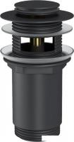 Донный клапан Lauter 21190B (черный матовый)