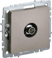Розетка телевизионная IEK Brite BR-A10-O-K37