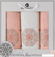 Набор полотенец Merzuka Inci 11295 (3 шт, в коробке, оранжевый)