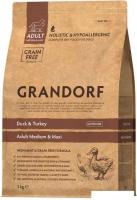 Сухой корм для собак Grandorf Medium & Maxi Breeds Duck & Turkey (с уткой и индейкой) 3 кг