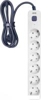 Стабилизатор Powercom SP-06W (3м, 6 розеток, белый/серый)