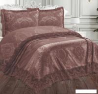 Набор текстиля для спальни Karven Paris Y 936 PARIS Kahve (кофейный)