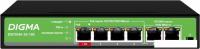 Неуправляемый коммутатор Digma DSP204G-2G-T80