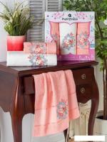 Набор полотенец Merzuka Brentis 10676 (3 шт, в коробке, оранжевый)