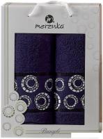 Набор полотенец Merzuka Bangle 50x90/70x140 11284 (синий)