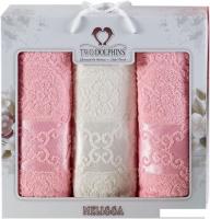 Набор полотенец Two Dolphins Melissa 10702 (3 шт, в коробке, розовый)