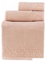 Набор полотенец Two Dolphins Dnipro 11805 (3 шт, в коробке, брусничный)