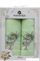 Набор полотенец Merzuka 50x90/70х140 11296 (фисташковый)