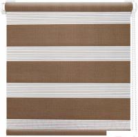 Рулонные шторы АС МАРТ Баланс 59x200 (кофейный)