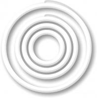 Пластиковые кольца для переплета OPUS EasyRing 20 мм EASYRING20BIA160 (160 шт, белый)