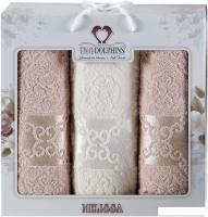 Набор полотенец Two Dolphins Melissa 10702 (3 шт, в коробке, бежевый)