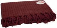 Плед Karven Waffle Pike 200x220 Евро P 928 (бордовый)