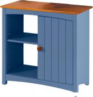 Диприз Тумба под умывальник Paula Д.1329.1 (голубой воск/черри)