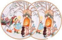 Набор тарелок Lefard Christmas Ангел 417-099 (2шт)