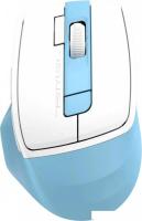 Мышь A4Tech Fstyler FG45CS Air2 (белый/голубой)