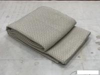 Плед Vladi Валенсия Boucle Reps 200x220 50201 (белый/песочный)