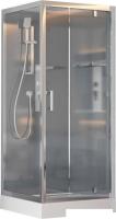 Душевая кабина Adema Кнап 90 (серый/прозрачное стекло)