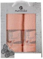 Набор полотенец Merzuka 50x90/70x140 11290 (оранжевый)