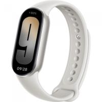 Фитнес-браслет Xiaomi Smart Band 9 (серый титан, со светло-серым силиконовым ремешком, международная