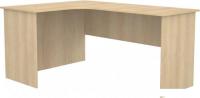 Стол МДК СПУ-П угловой 1600x1200x755 (правый, дуб млечный)
