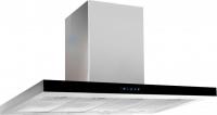 Кухонная вытяжка Akpo Feniks Slim Glass 90 WK-9 (нержавеющая сталь/черный)