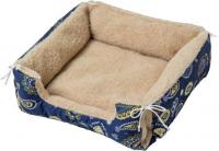 Лежак Lanatex 170 22216 (38x36x15, синий/бежевый)